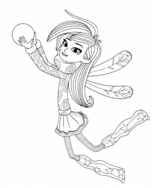 Раскраски Фееринки