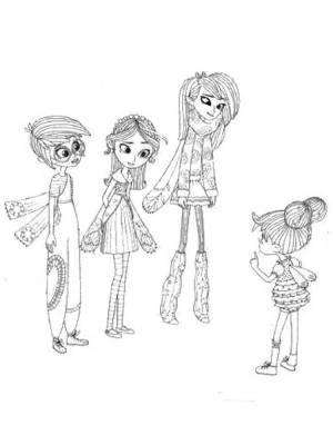 Раскраски Фееринки