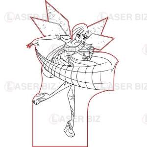 Заготовка фея Блум » maket