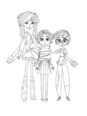 Раскраски Фееринки