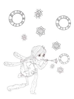 Раскраски Фееринки