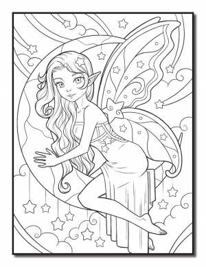 Раскраски «Феи и Эльфы»