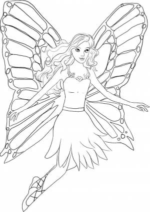 Раскраски Раскраска Фея раскраски для девочек, Сайт раскрасок