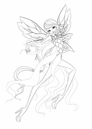 Раскраски Фея Винкс