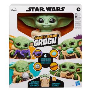Фигурка Star Wars Galactic Snackin' Mandalorian Grogu