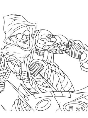 Green Goblin coloring pages