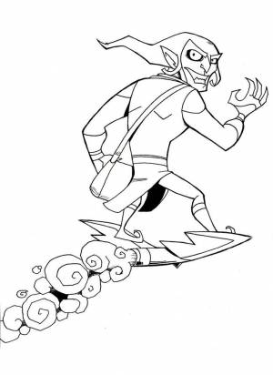 Goblin Coloring Pages