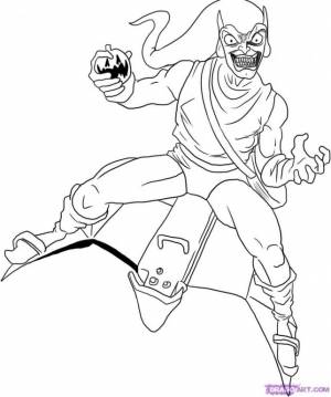 Free Spiderman Green Goblin Coloring Pages, Download Free Spiderman Green Goblin Coloring Pages png images, Free ClipArts on Clipart Library