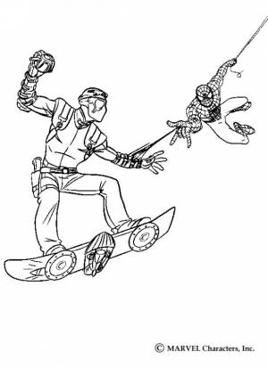 Free Spiderman Green Goblin Coloring Pages, Download Free Spiderman Green Goblin Coloring Pages png images, Free ClipArts on Clipart Library
