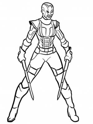Раскраски Marvel