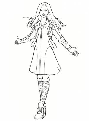 Раскраска Гамора 2