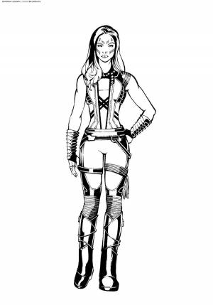 Раскраски Гамора