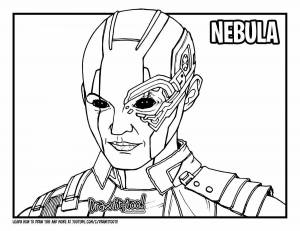 Раскраски Гамора