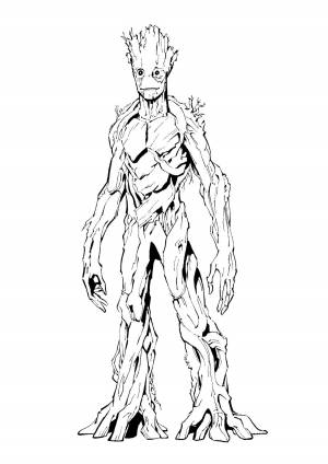 Раскраски Стражи галактики