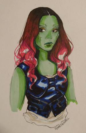 Gamora by fennethianell