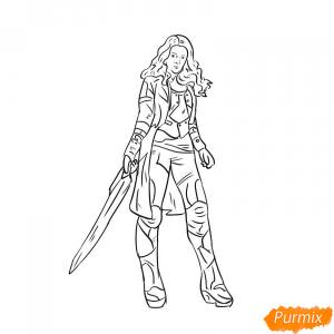 Как нарисовать Гамору поэтапно 6 уроков