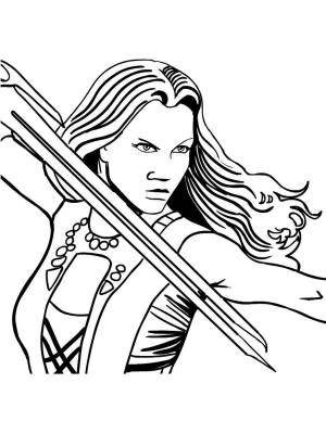 Раскраски Гамора
