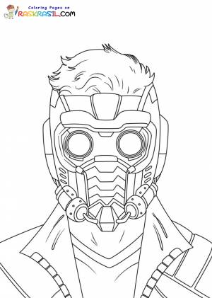 Раскраски Стражи Галактики