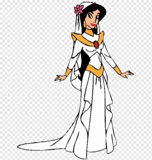 Принцесса Жасмин Аладдин Джафар Раджа Джин, принцесса Жасмин, белый, свадьба, человек png