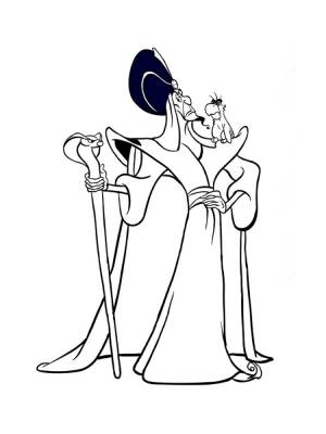 Алладин рисунок карандашом