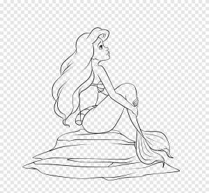 Ариэль Принц Книжка-раскраска Принцесса Диснея Белль, Принцесса Диснея, белый, рука png