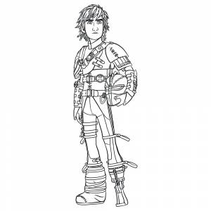 Раскраска Иккинг