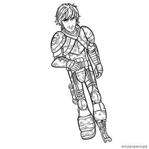 Раскраски иккинг и драконы