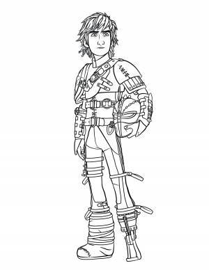 Раскраска Беззубик