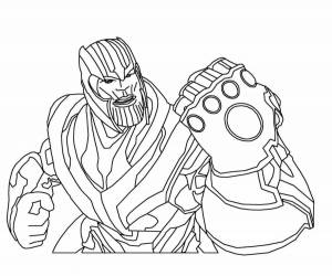 Рисунки лего танос