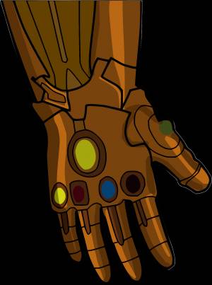 Перчатка таноса рисунок