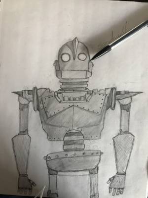 Стальной гигант скетчи