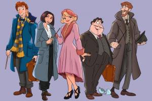 Персонажи мультфильмов Disney и Pixar попали в мир «Фантастических тварей»