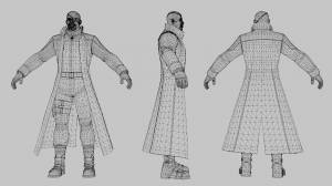 Файл OBJ Ник Фьюри Lowpoly Rigged ・3D-печатная модель для загрузки・Cults
