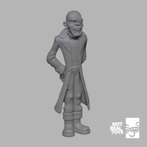 Бесплатный STL файл Ник Фьюри ・Шаблон для 3D-печати для загрузки・Cults