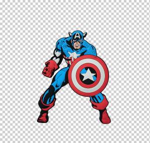 Мультфильм капитан америка железный человек рисунок, капитана америка, Marvel Avengers Assemble, супергерой, вымышленный персонаж png