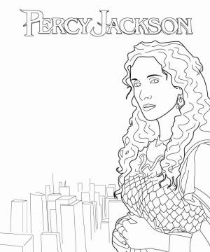 Раскраски Перси Джексон