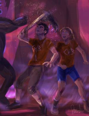 Перси и Аннабет Герои Олимпа