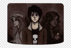 Перси Джексон Аннабет Чейз Кровь Олимпа Аид Люк Кастеллан, фан-арт Перси Джексона, черные волосы, другие png