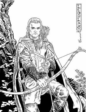 Lord of the rings Coloring Pages