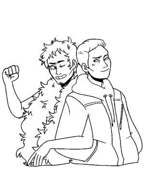 Раскраски Академия Амбрелла