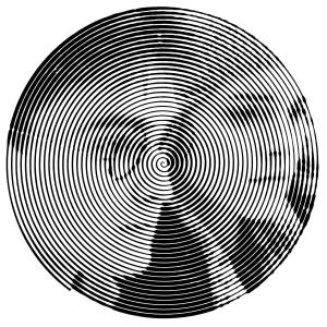 Спиральные раскраски Гарри Поттер