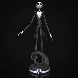 Файл 3D Джек Скеллингтон