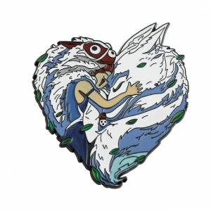 Miyazaki Hayao аниме брошь Воющий движущийся замок понё на скале Принцесса Мононоке эмалевые заколки в форме сердца модные значки