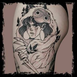 mononoke татуировки в INKsearch