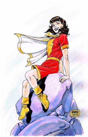 Mary Marvel by Tom Grummett