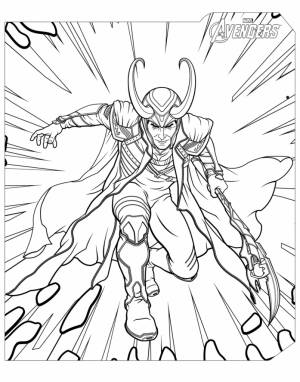 Локи Loki из Мстителей Марвел