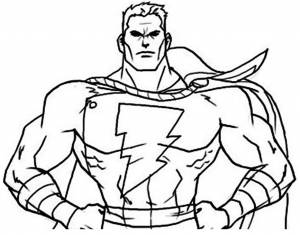 Раскраски Шазам