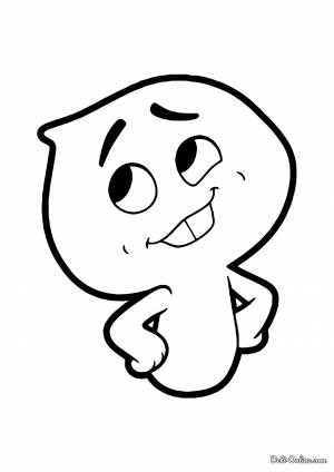 Раскраска Душа 22 из мультфильма Дисней Душа