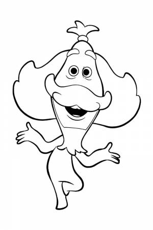 Раскраска Мунвинд из мультфильма Душа