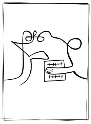 Раскраска Душа Терри